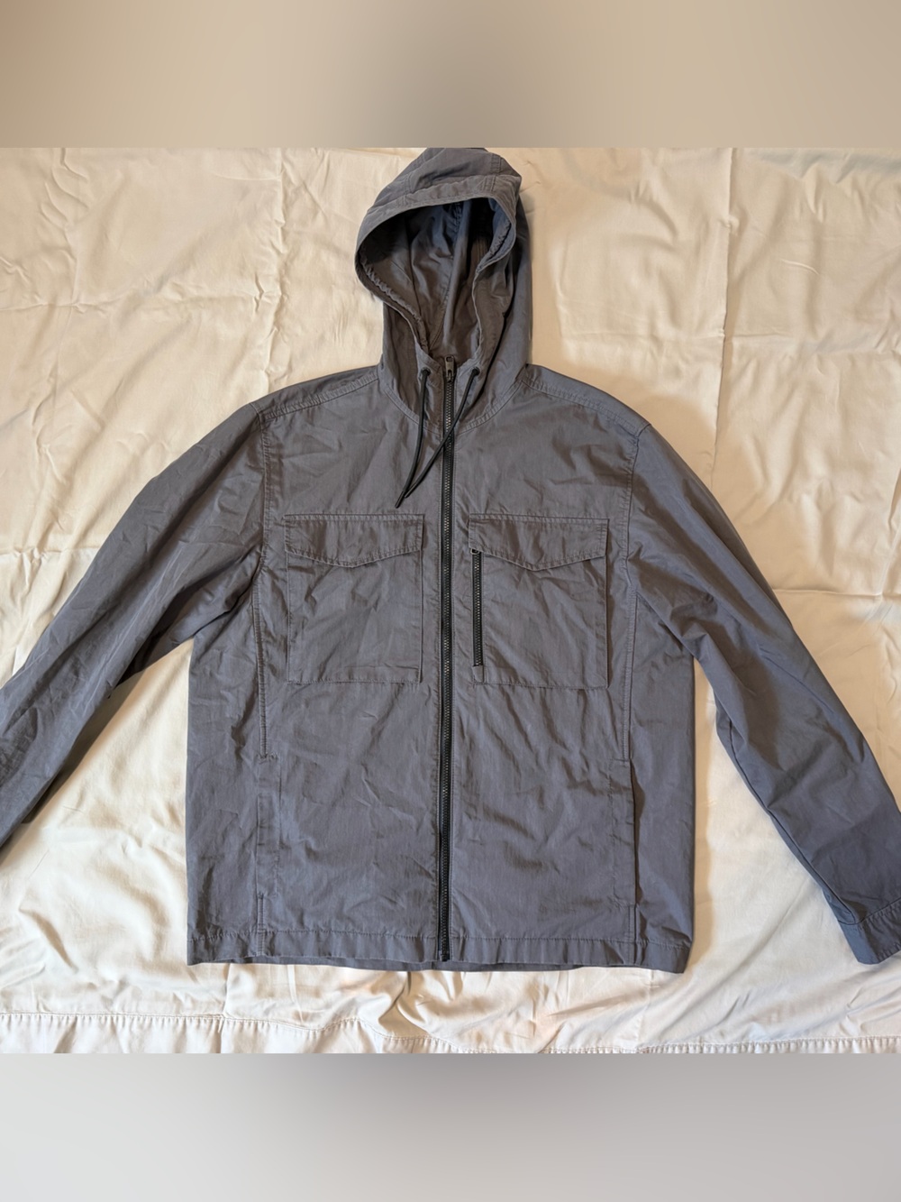 next Men's Lightweight Hooded Jacket - Gray